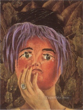Frida Kahlo Painting - The Mask feminism Frida Kahlo